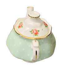 Load image into Gallery viewer, RA Polka Rose Single Serve Teapot