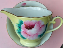 Load image into Gallery viewer, Pretty In Pink-Hand Painted Shafford Creamer and Sugar Bowl Japan