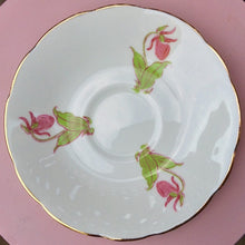 Load image into Gallery viewer, Pretty in Pink-Sutherland China Lady's Slipper PEI Teacup and Saucer