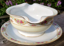 Load image into Gallery viewer, Pretty in Pink-Stunning-Like New Yamaka China Gravy Boat Occupied Japan