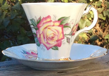 Load image into Gallery viewer, Pretty In Pink-Royal Adderley Ridgway Potteries Ltd Teacup and Saucer