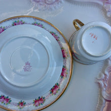 Load image into Gallery viewer, Pretty in Pink-Set of 4 Allerton's Bone China England Demitasse Trios