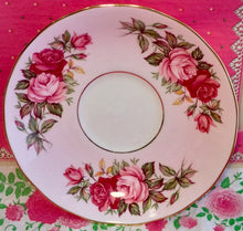 Load image into Gallery viewer, Pretty in Pink-Queen Anne Teacup and Saucer