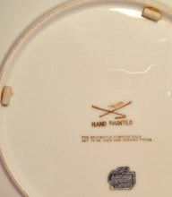 Load image into Gallery viewer, Pretty in Pink-and Green-Hase Signed 8.5 Inch Cabinet Plate