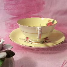 Load image into Gallery viewer, Pretty in Pink-And Yellow-Paragon Double Royal Warrant Pedestal Teacup and Saucer