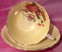 Load image into Gallery viewer, Pretty in Pink-And Yellow-Paragon Double Royal Warrant Pedestal Teacup and Saucer