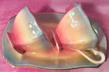 Load image into Gallery viewer, Pretty in Pink-Royal Winton Grimwades Rainbow Creamer Sugar Bowl and Tray