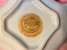 Load image into Gallery viewer, Pretty In Pink-Limoges Sectioned Handled Tray With Pink Bows