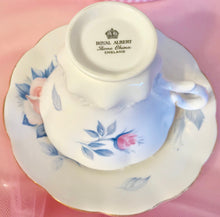 Load image into Gallery viewer, Pretty in Pink-Royal Albert Pastel Pink Rose Corset Teacup and Saucer