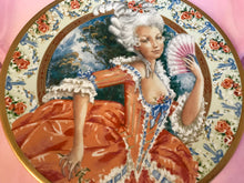 Load image into Gallery viewer, Pretty In Pink-1982 Oleg Cassini Marie Antoinette Collectors Plate
