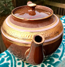 Load image into Gallery viewer, Pretty In Pink-and Green Not Quite Perfect Sadler Teapot