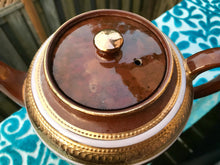 Load image into Gallery viewer, Pretty In Pink-and Green Not Quite Perfect Sadler Teapot