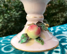 Load image into Gallery viewer, Pretty in Pink-L’Amour China Hand Painted Pedestal Bowl With Fruit Japan