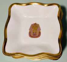 Load image into Gallery viewer, Pretty in Pink-Set of 6 King Tut Nut Dishes Coalport England