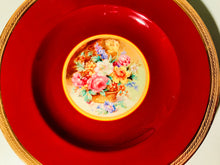 Load image into Gallery viewer, Pretty in Pink-Crown Ducal 10.5 Inch Cabinet Plate