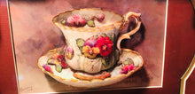 Load image into Gallery viewer, Pretty in Pink-Framed Barbara Mock Teacup Print in 3D