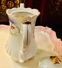 Load image into Gallery viewer, Pretty in Pink-L’Amour China Magnolia Coffee Pot Japan