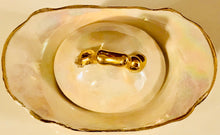 Load image into Gallery viewer, Pretty In Pink-Arthur Wood Iridescent Creamer and Lidded Sugar Bowl