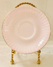 Load image into Gallery viewer, Pretty In Pink-Paragon Pink Ribbed Teacup and Saucer