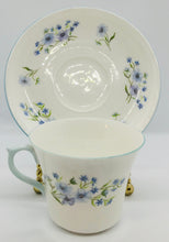 Load image into Gallery viewer, Pretty in Pink-Shelley Number 13591 Blue Rock Cup and Saucer