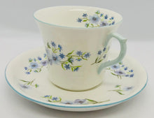 Load image into Gallery viewer, Pretty in Pink-Shelley Number 13591 Blue Rock Cup and Saucer