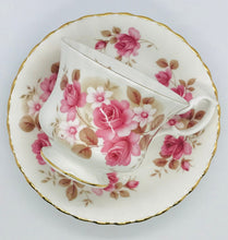 Load image into Gallery viewer, Pretty in Pink-Royal Albert Pink Roses Teacup and Saucer