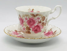 Load image into Gallery viewer, Pretty in Pink-Royal Albert Pink Roses Teacup and Saucer