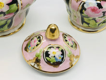Load image into Gallery viewer, Pretty in Pink-Stunning Nippon Gold Moriage Hand Painted Creamer and Sugar Bowl