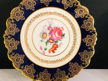 Load image into Gallery viewer, Pretty in Pink-Stunning Paragon Royal Warrant 8.5 Inch Cobalt Blue Floral Plate
