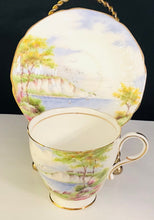 Load image into Gallery viewer, Pretty In Pink-Paragon Double Warrant Cliffs of Dover Teacup and Saucer