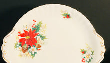 Load image into Gallery viewer, Royal Albert Poinsettia Cake Plate
