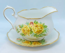 Load image into Gallery viewer, Pretty in Pink-Royal Albert Large Tea Rose Gravy Boat and Underplate