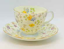Load image into Gallery viewer, Pretty in Pink-Sweet Foley Floral Teacup and Saucer