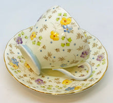 Load image into Gallery viewer, Pretty in Pink-Sweet Foley Floral Teacup and Saucer