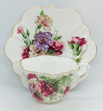 Load image into Gallery viewer, Pretty In Pink-Floral Bone China Teacup and Saucer England
