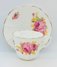 Load image into Gallery viewer, Pretty in Pink-Royal Stuart Spencer Stevenson Pink Rose Teacup and Saucer