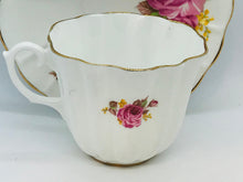 Load image into Gallery viewer, Pretty in Pink-Royal Stuart Spencer Stevenson Pink Rose Teacup and Saucer
