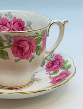 Load image into Gallery viewer, Pretty in Pink-Queen Anne Lady Alexander Rose Teacup and Saucer