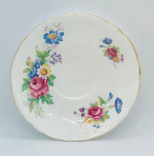 Load image into Gallery viewer, Pretty in Pink-Beautiful Royal Windsor Floral and White Teacup and Saucer