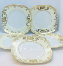 Load image into Gallery viewer, Pretty in Pink: set of 5 Noritake Foreign Pattern 5.5 Inch Plates