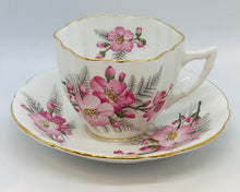 Load image into Gallery viewer, Pretty in Pink-Sweet Windsor Teacup and Saucer England
