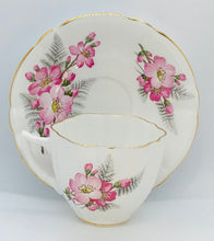 Load image into Gallery viewer, Pretty in Pink-Sweet Windsor Teacup and Saucer England