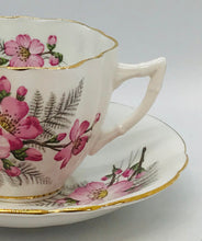 Load image into Gallery viewer, Pretty in Pink-Sweet Windsor Teacup and Saucer England
