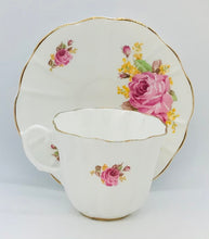 Load image into Gallery viewer, Pretty in Pink-Royal Stuart Spencer Stevenson Pink Rose Teacup and Saucer