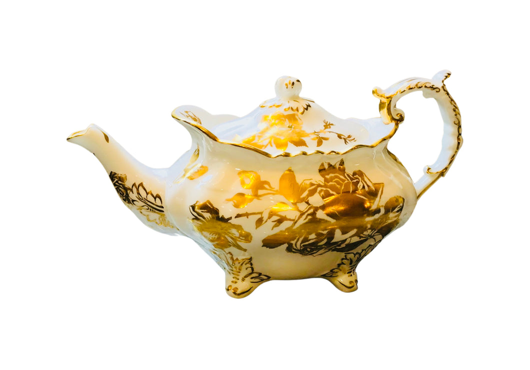 3 Cup Hammersley Rose Teapot