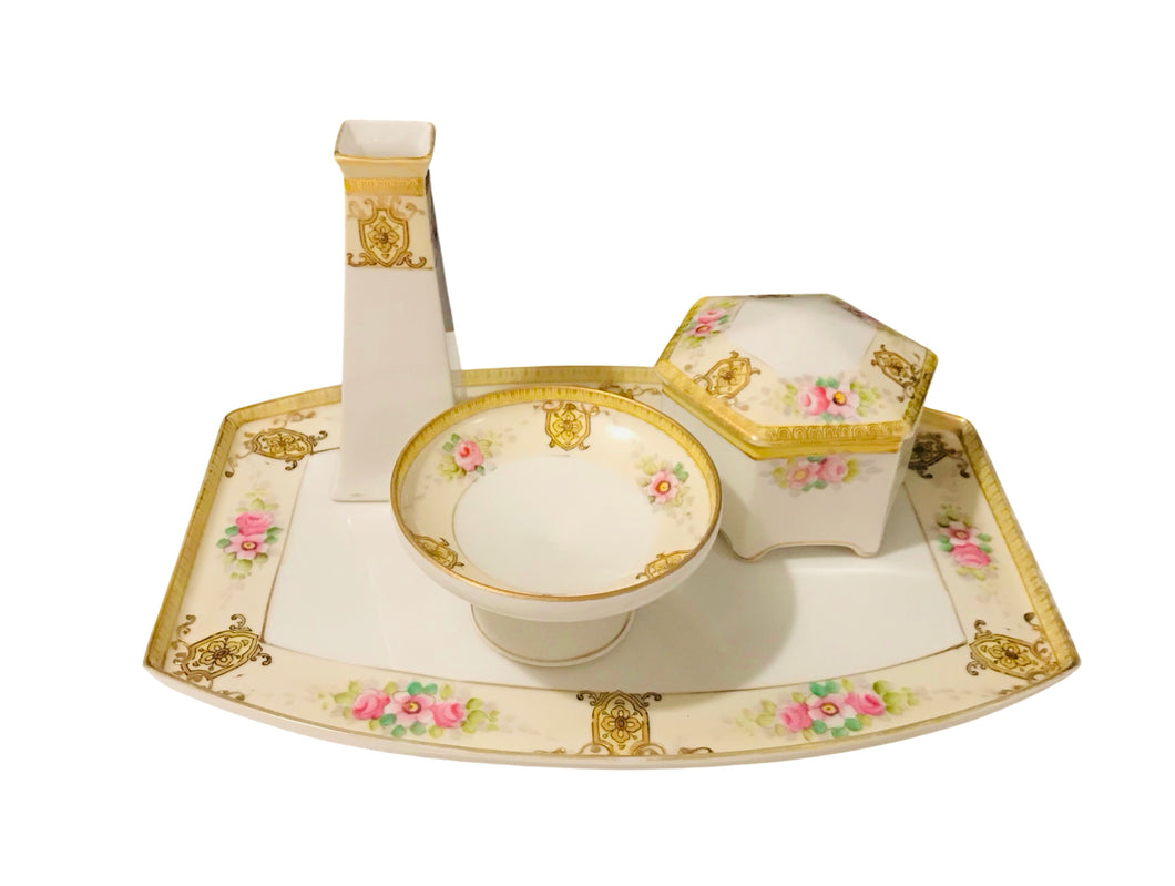 Noritake Morimura Vanity Set