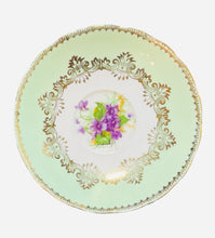 Load image into Gallery viewer, Westbrook England Violets on Green
