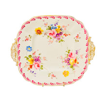 Load image into Gallery viewer, Derby Posies Cake Plate
