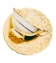 Load image into Gallery viewer, USED FOR MAGAZINE PHOTO SHOOT-Royal Stafford Gold on White
