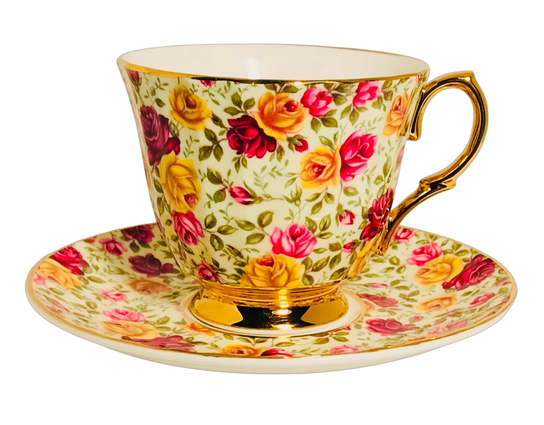 Staffordshire Rose Chintz